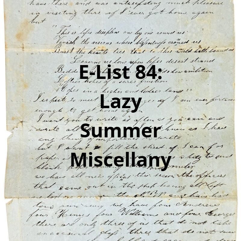 E-List #84