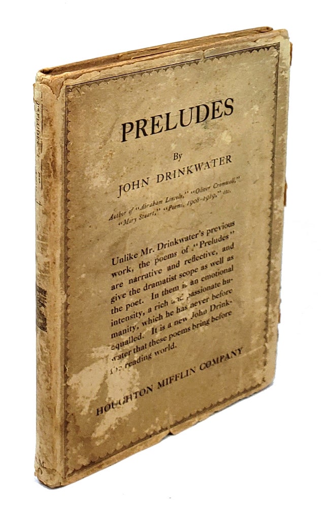 Item #000106 Preludes. John Drinkwater.