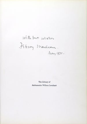 Yugoslavia [Signed by Maclean; Ambassador William Leonhart copy]
