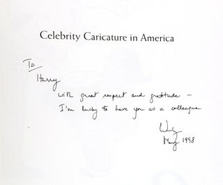 Celebrity Caricature in America [Signed]