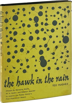 Item #003598 The Hawk in the Rain. Ted Hughes