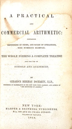 A Practical and Commercial Arithmetic