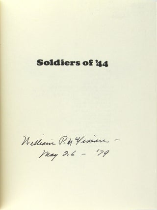Soldiers of '44 [Signed]