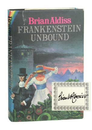 Item #10088 Frankenstein Unbound [Signed Bookplate Laid in]. Brian Aldiss