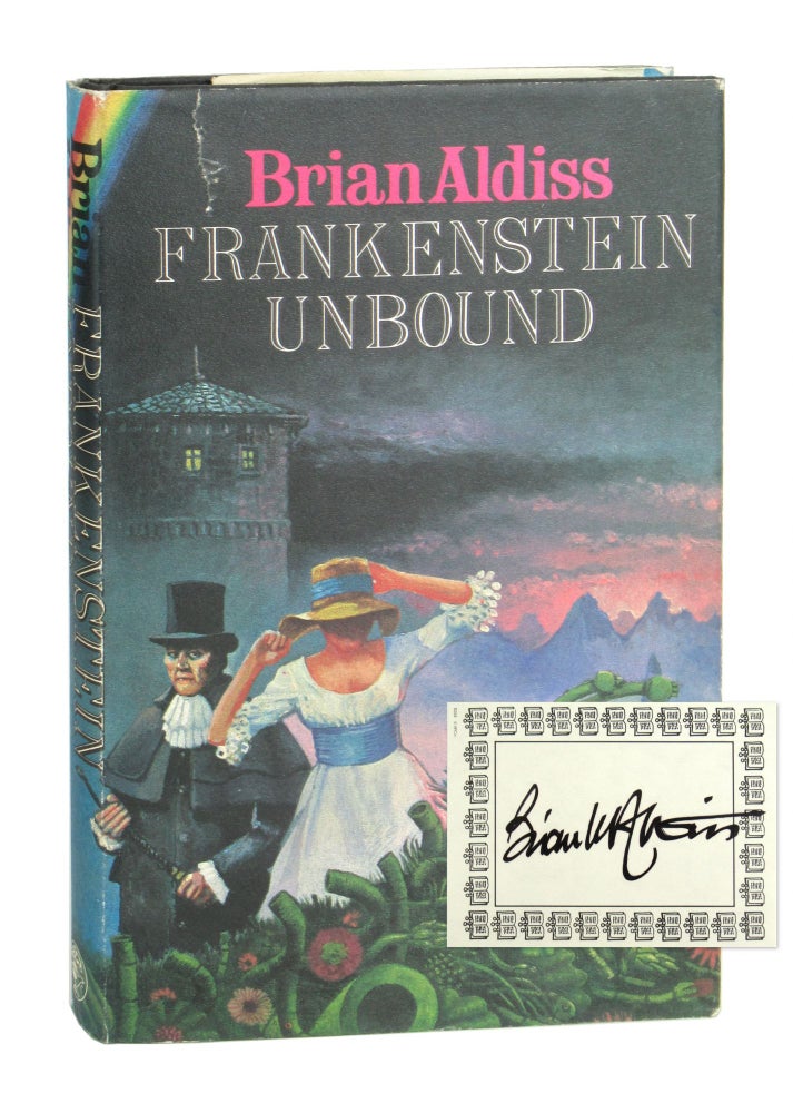 Item #10088 Frankenstein Unbound [Signed Bookplate Laid in]. Brian Aldiss.