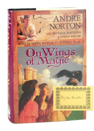 Item #10247 On Wings of Magic - Witch World: The Turning Book 3 [Signed Bookplate Laid in]. Andre...