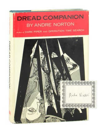 Item #10250 Dread Companion [Signed Bookplate Laid in]. Andre Norton