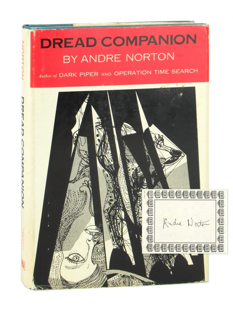 Item #10250 Dread Companion [Signed Bookplate Laid in]. Andre Norton.