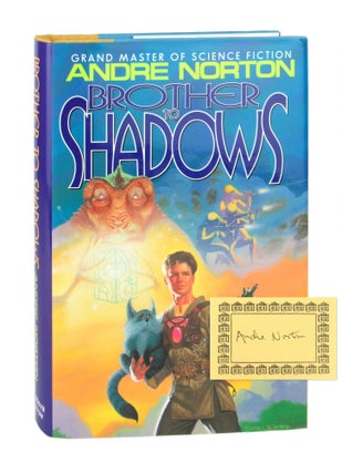 Item #10251 Brother to Shadows [Signed Bookplate Laid in]. Andre Norton