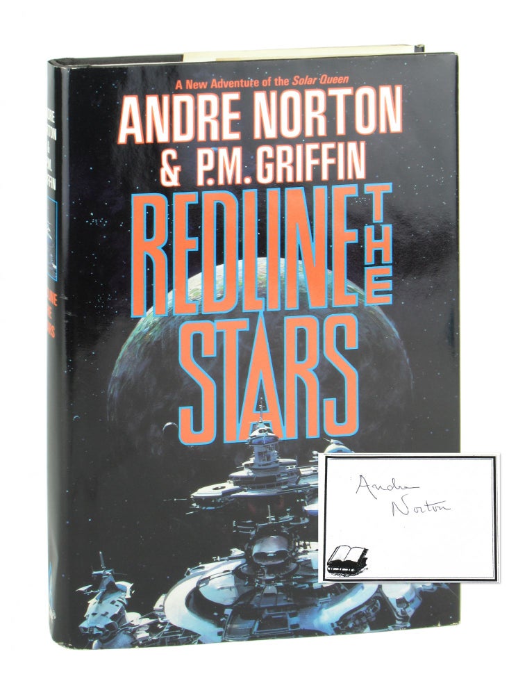 Item #10253 Redline the Stars [Signed Bookplate Laid in]. Andre Norton, P M. Griffin.