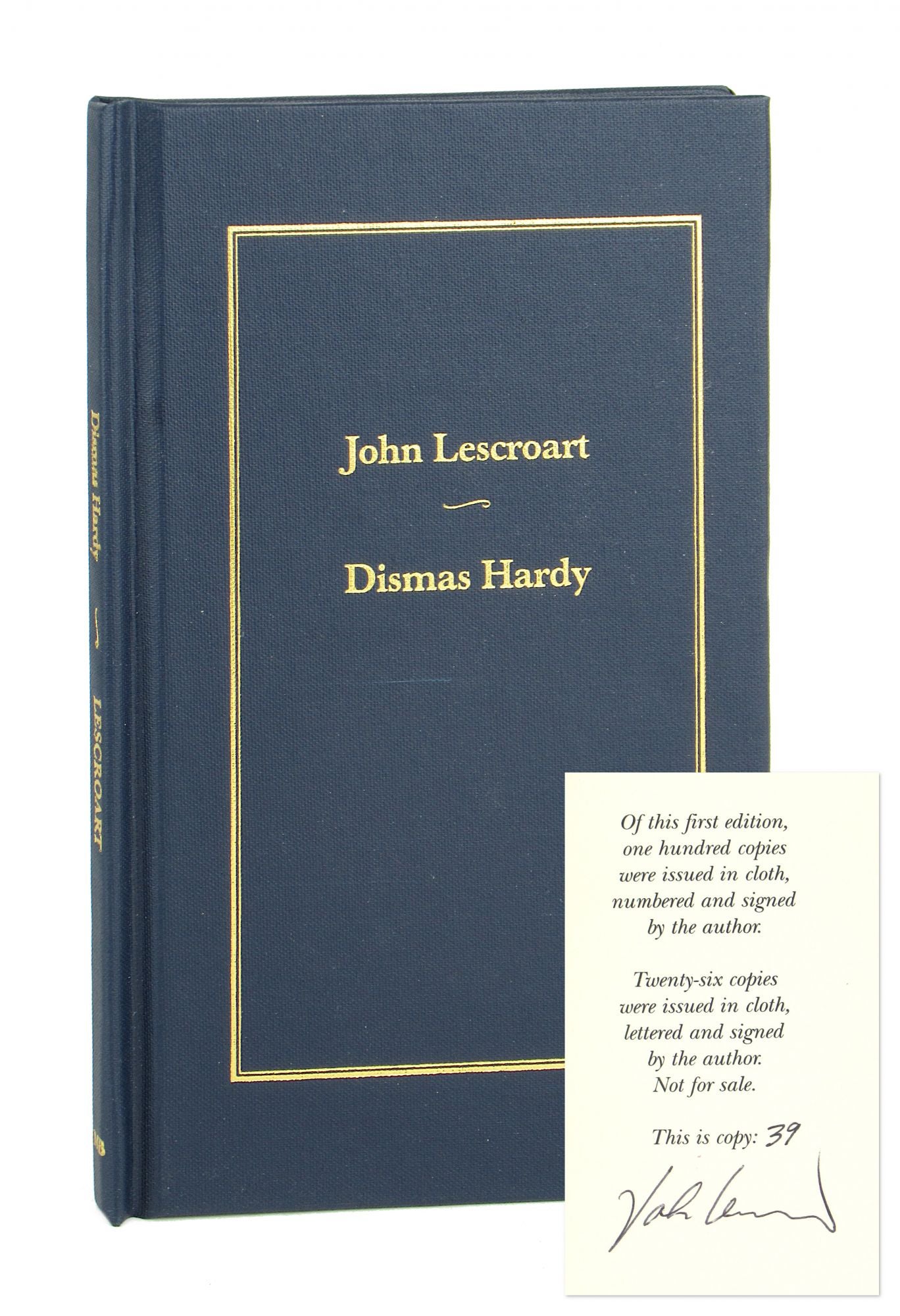 Dismas Hardy Mysterious Profile 13 Signed Limited Edition 