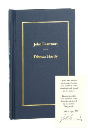 Item #10299 Dismas Hardy [Mysterious Profile 13] [Signed Limited Edition]. John Lescroart