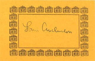 Sybil [Signed Bookplate Laid in]