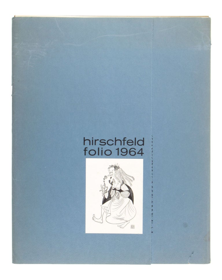 Item #10488 Hirschfeld Folio 1964. Albert Hirschfeld.