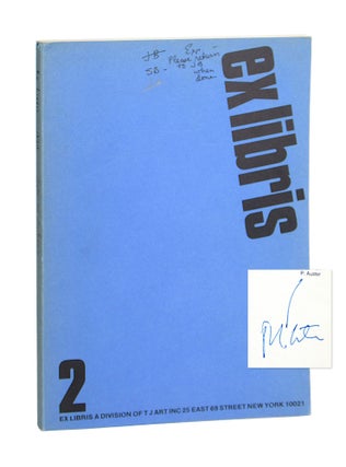 Item #10667 Ex Libris 2: Dada and Duchamp [Signed by Auster]. Arthur A. Cohen, Paul Auster