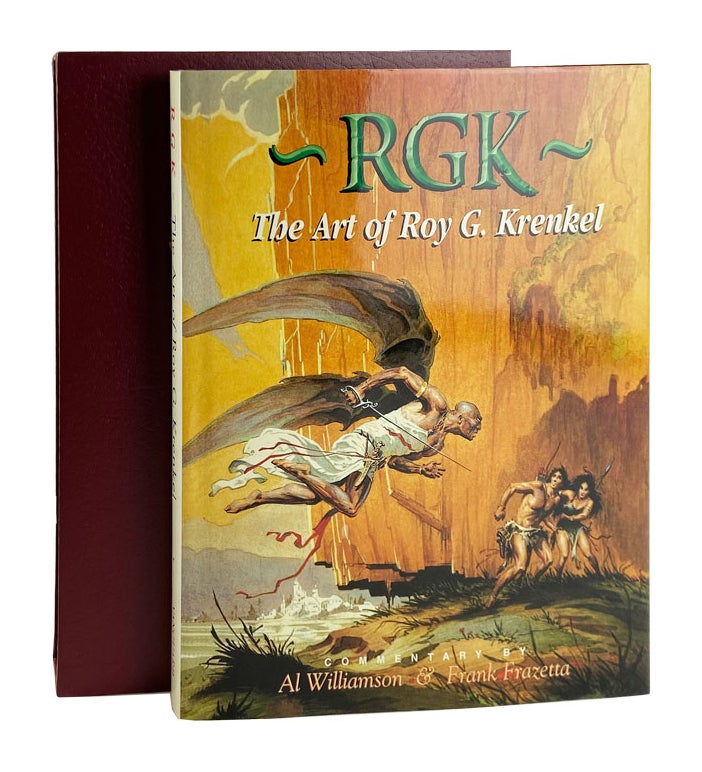 Item #10815 RGK: The Art of Roy G. Krenkel. Al Williams, Frank Frazetta, Roy G. Krenkel.