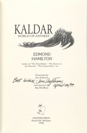 Kaldar: World of Antares [Signed by Arfstrom]