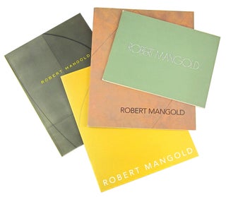 Item #10973 Robert Mangold [Four Gallery Catalogs from the La Jolla Museum of Contemporary Art...