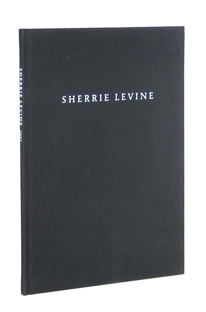 Item #10989 Sherrie Levine. Sherrie Levine, David Thorp.