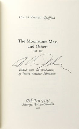 The Moonstone Mass and Others [Limited Edition, Signed by the Editor]