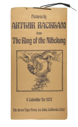 Item #11109 Pictures by Arthur Rackham from The Ring of the Nibelung: A Calendar for 1977. Arthur...
