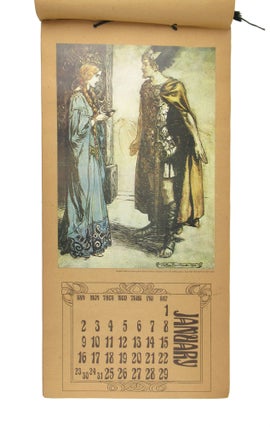 Pictures by Arthur Rackham from The Ring of the Nibelung: A Calendar for 1977