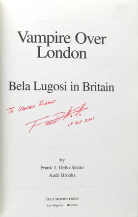 Vampire Over London: Bela Lugosi in Britain