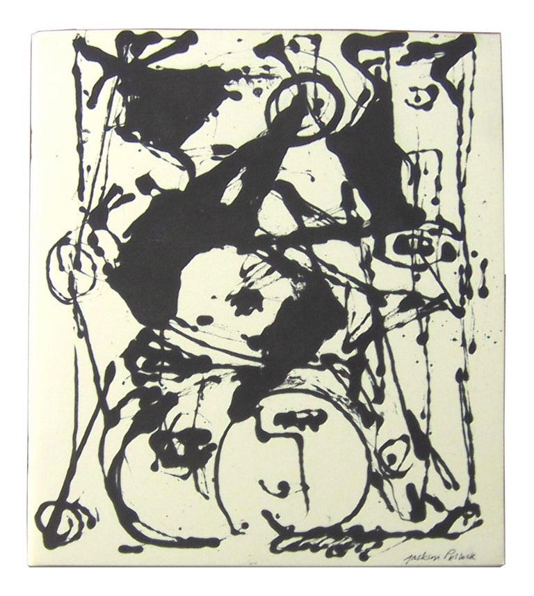 Item #11334 Jackson Pollock: The Black Pourings 1951-1953. Jackson Pollock, Francis V. O'Connor.