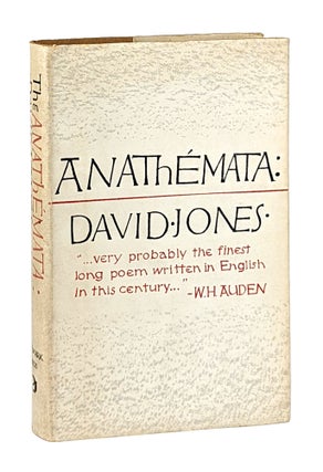 Item #11599 The Anathemata: Fragments of an Attempted Writing. David Jones