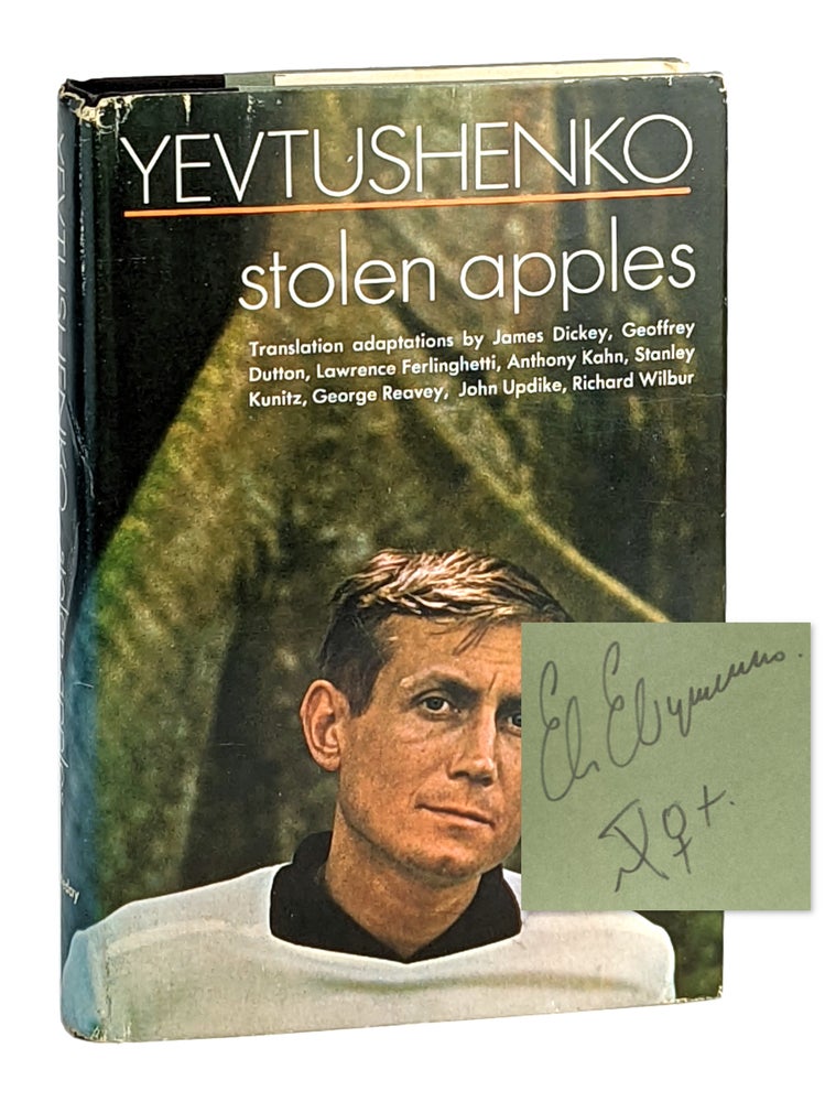 Item #11731 Stolen Apples [Signed]. Yevgeny Yevtushenko.