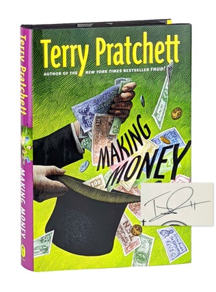 Item #12190 Making Money [Signed]. Terry Pratchett