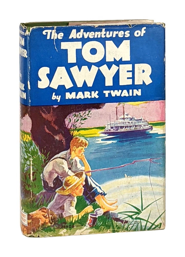 Item #12287 The Adventures of Tom Sawyer [Photoplay Edition with Photo Card]. Mark Twain.