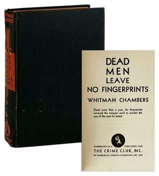Item #12359 Dead Men Leave No Fingerprints. Whitman Chambers