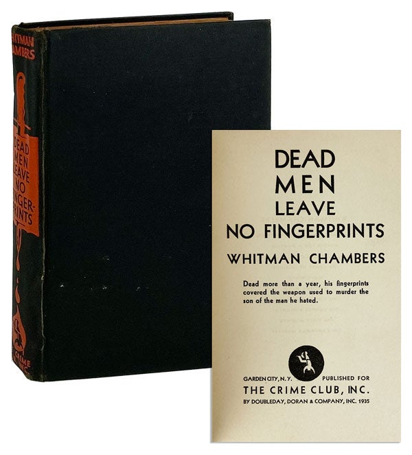 Item #12359 Dead Men Leave No Fingerprints. Whitman Chambers.