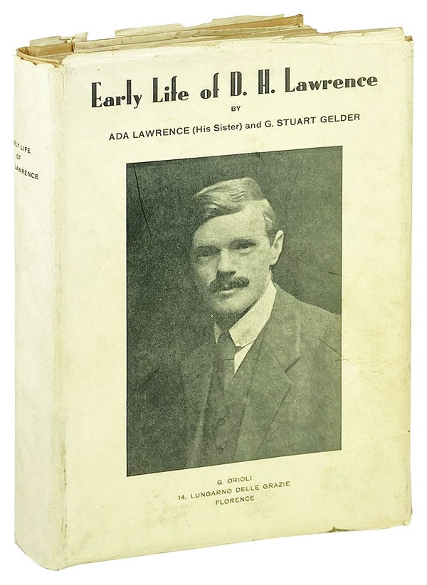 Item #12641 Young Lorenzo: Early Life of D.H. Lawrence Containing Hitherto Unpublished Letters, Articles, and Reproductions of Pictures [Limited Edition]. D H. Lawrence, Ada Lawrence, G. Stuart Gelder.