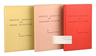 Item #12712 Erotic Aspects of Hindu Sculpture; [with] Erotic Aspects of Japanese Culture; [and]...