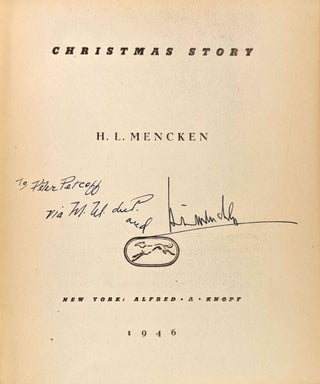 Christmas Story [Signed and Inscribed]