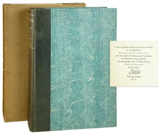 Item #13244 Walden, or Life in the Woods [Signed by Steichen]. Henry David Thoreau, Edward...