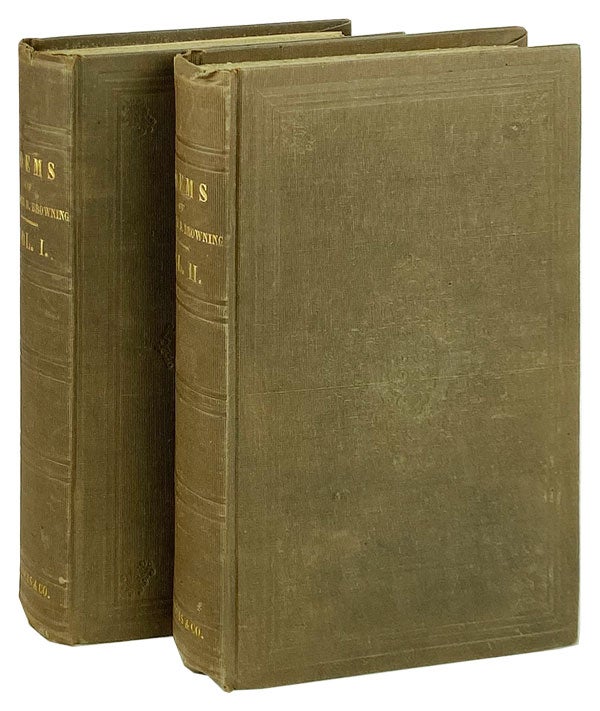 Item #13294 The Poems of Elizabeth Barrett Browning (2 Volumes). Elizabeth Barrett Browning.