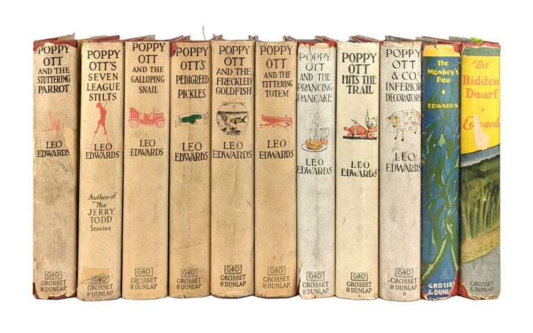 Item #13425 Poppy Ott Series [11 Volumes, Complete, including Monkey's Paw and Hidden Dwarf]. Leo Edwards, Bert Salg, Myrtle Sheldon, pseud. Edward Edson Lee.