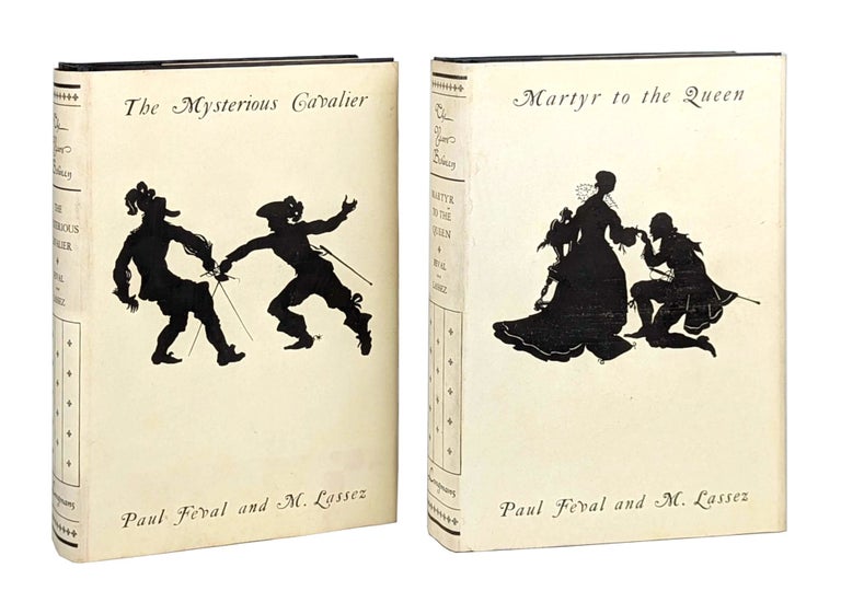 Item #13529 The Mysterious Cavalier [with] Martyr to the Queen [The Years Between: Adventures of D'Artagnan and Cyrano De Bergerac, Volumes I & II]. Paul Feval, M. Lassez, Cleveland B. Chase, trans.