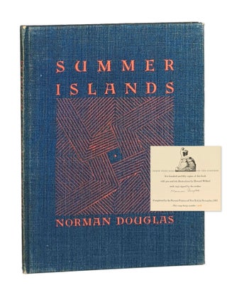 Item #13552 Summer Islands [Limited Edition, Signed by Douglas]. Norman Douglas, Howard Willard