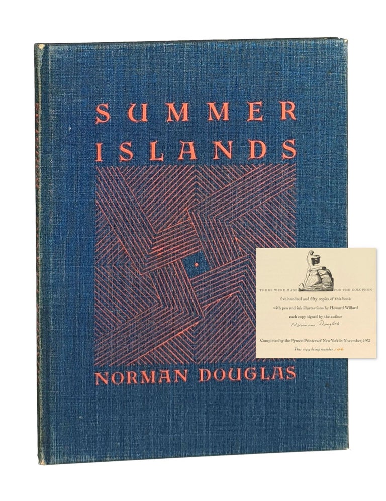 Item #13552 Summer Islands [Limited Edition, Signed by Douglas]. Norman Douglas, Howard Willard.