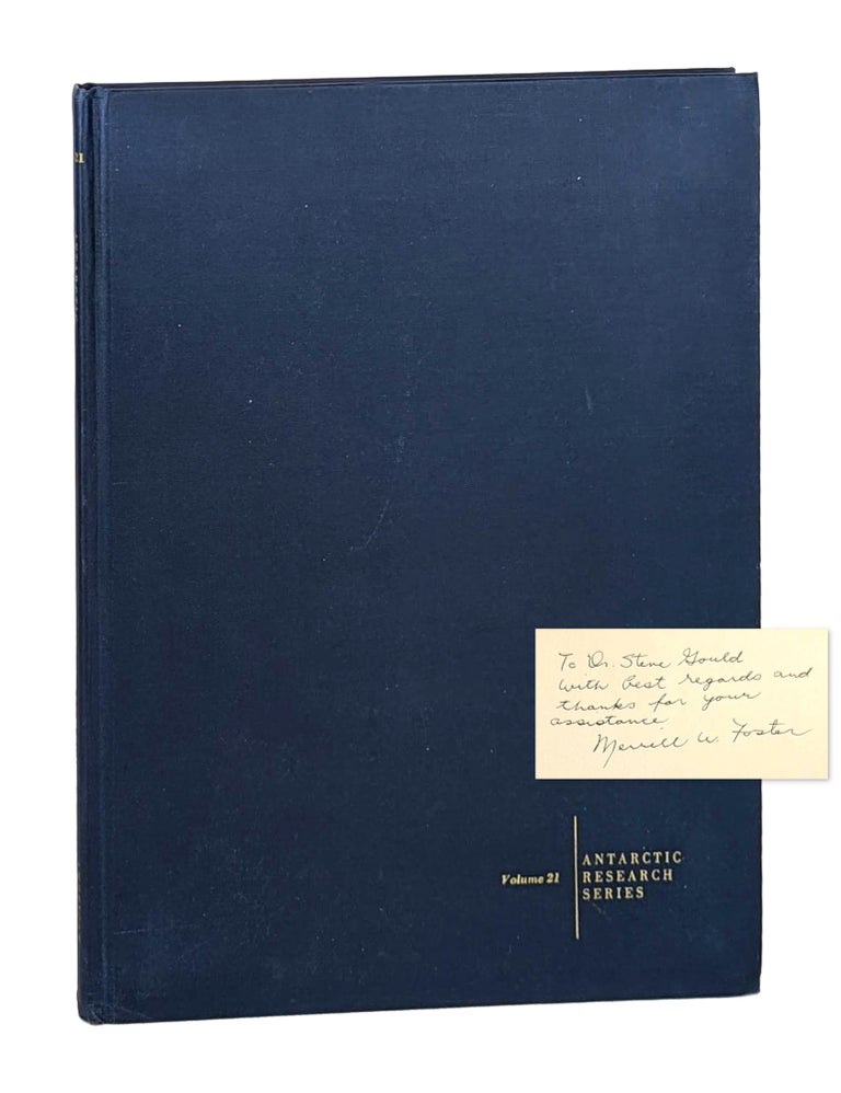 Item #13563 Recent Antarctic and Subantarctic Brachiopods [Signed to Stephen Jay Gould]. Merrill W. Foster.