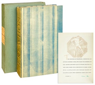 Item #13577 Erewhon [Limited Edition, Signed by Rockwell Kent]. Samuel Butler, Aldous Huxley,...