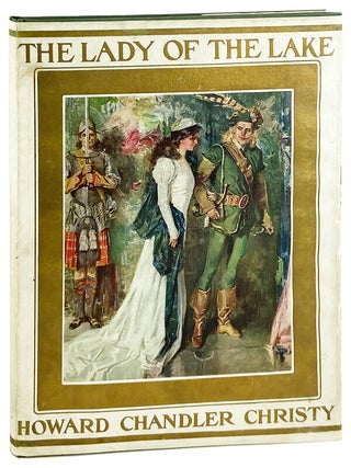 Item #13635 The Lady Of The Lake. Sir Walter Scott, Howard Chandler Christy, Bertha Stuart, binding