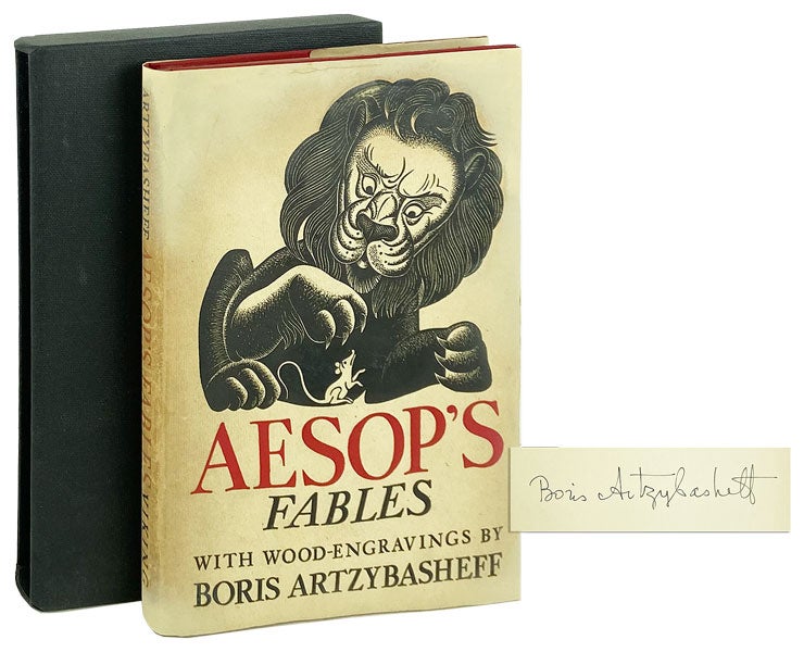 Item #13775 Aesop's Fables [Signed by Artzybasheff]. Aesop, Boris Artzybasheff, ed.