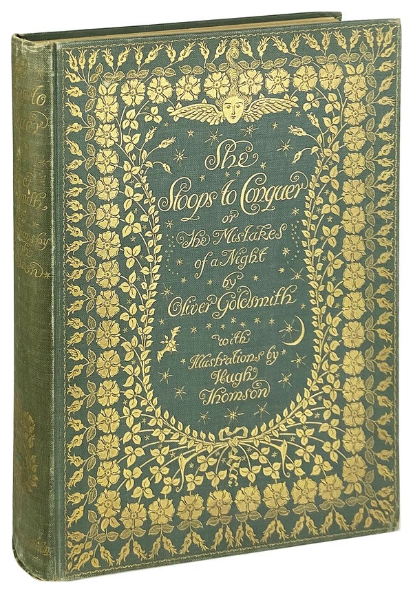 Item #13818 She Stoops to Conquer; or, The Mistakes of a Night. Oliver Goldsmith, Hugh Thomson.