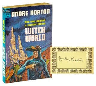 Item #13917 Witch World [Signed Bookplate Laid in]. Andre Norton