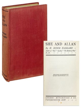 Item #13923 She and Allan. H. Rider Haggard, Maurice Greiffenhagen